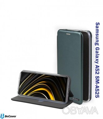 Чeхол-книжка BeCover Exclusive для Samsung Galaxy A52 SM-A525 Dark Green 
 
Отпр. . фото 1