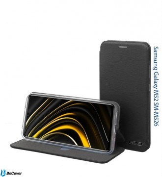 Чeхол-книжка BeCover Exclusive для Samsung Galaxy M52 SM-M526 Black 
 
Отправка . . фото 2