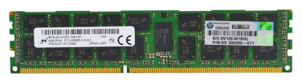 (Б/У) Серверная оперативная память HP Micron DDR3-1333 8Gb PC3-10600 ECC Registe. Днепр. фото 1 (Б/У) Серверная оперативная память HP Micron DDR3-1333 8Gb PC3-10600 ECC Registe. Днепр. фото 1