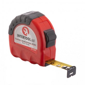 Рулетка з металевим полотном 3м x 16мм ;EXTRA ; INTERTOOL MT-0203. Бровари. фото 1 Рулетка з металевим полотном 3м x 16мм ;EXTRA ; INTERTOOL MT-0203. Бровари. фото 1