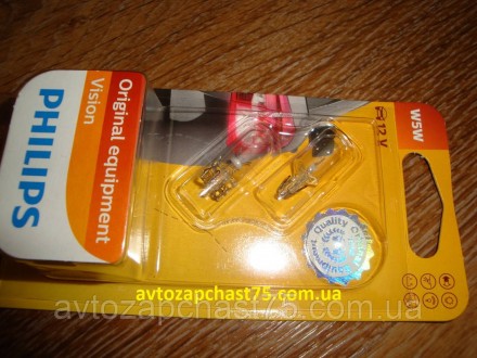 Лампочка в габарити 12 V 5 W 2.1x1.9d, комплект 2 шт. (виробник Philips, Польща). Полтава. фото 1 Лампочка в габарити 12 V 5 W 2.1x1.9d, комплект 2 шт. (виробник Philips, Польща). Полтава. фото 1