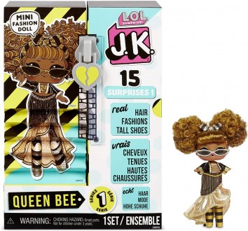  
Мини-кукла Королева Пчелка ЛОЛ Сюрприз из серии J.K. Оригинал
 
 Любимый персо. . фото 3
