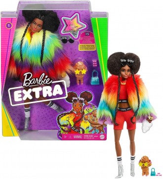  
Кукла Барби Афроамериканка Экстра в радужном манто Оригинал
 
Куклы Барби Экст. . фото 8