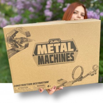  
Игровой набор автотрек Оригинал Metal Machines Construction Destruction
Предст. . фото 2