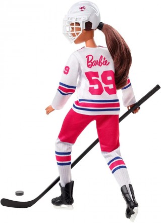  
Кукла Барби Хоккеистка Оригинал Barbie Winter Sports Hockey Player Brunette
 
. . фото 4