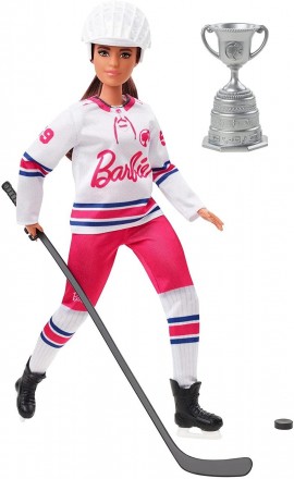  
Кукла Барби Хоккеистка Оригинал Barbie Winter Sports Hockey Player Brunette
 
. . фото 2