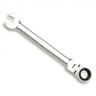 Ключ трещоточный рожково-накидной с шарниром TOPTUL 18мм AOAH1818. . фото 2