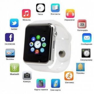 
 Умные часы Smart Watch A1 – дальнейшее развитие современного стиля часов-телеф. . фото 2