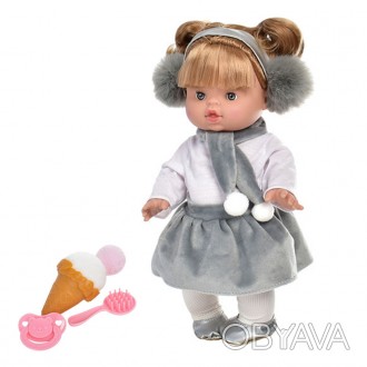 Детская куколка с аксессуарами M 4734 I UA.
Куколка одета в красивую кофточку, п. . фото 1