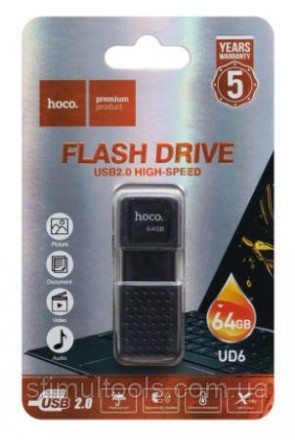 Описание:
Флешка HOCO UD6 64GB - это легкое,компкатное, вместительное, быстрое и. . фото 4