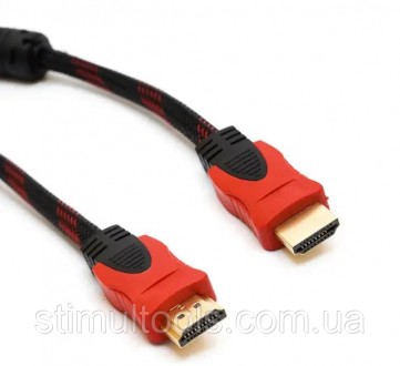 Наличие и цвет уточняйте у менеджера!
Описание:
Кабель HDMI-HDMI 5 м, Черно крас. . фото 3