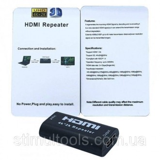 Наличие и цвет уточняйте у менеджера!
Описание:
Конвертер HDMI Repeater 4k*2k F/. . фото 6