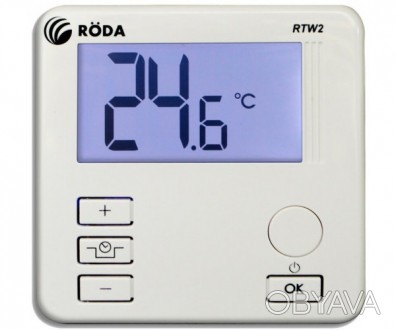 RTW2 - это проводной комнатный термостат для автоматического поддержания заданно. . фото 1