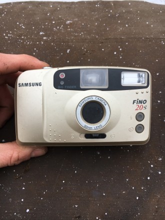 Продам Японський плівковий фотоапарат Samsung Fino20S ідеал Японія стан хороший . . фото 2