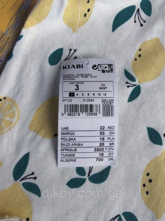 
Яркий сарафан для девочки от торговой марки Kiabi (Франция), подойдет девочке р. . фото 5