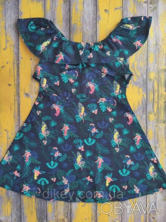 
Летнее платье (сарафан) для девочки от торговой марки Kiabi (Франция), подойдет. . фото 1