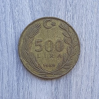 Монета Турция 500 лир 1989

Алюминиевая бронза. . фото 5