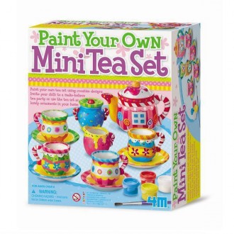 Детский набор для творчества с керамикой 4M Чайный сервиз
Только представьте себ. . фото 2