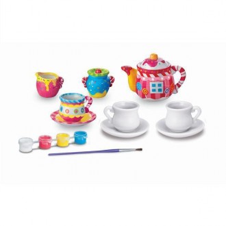 Детский набор для творчества с керамикой 4M Чайный сервиз
Только представьте себ. . фото 3