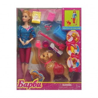 Детский игровой набор "Кукла Модница" Bambi, поводок, сумочка, ведро, упаковка к. Киев. фото 1 Детский игровой набор "Кукла Модница" Bambi, поводок, сумочка, ведро, упаковка к. Киев. фото 1