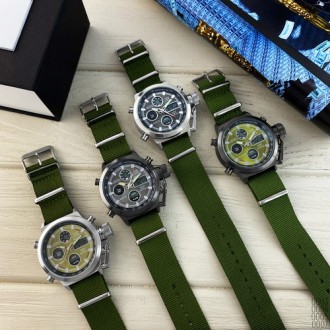 Часы AMST 3003 Black-Black Green Wristband 
Отправка по всей Украине "новой почт. . фото 5