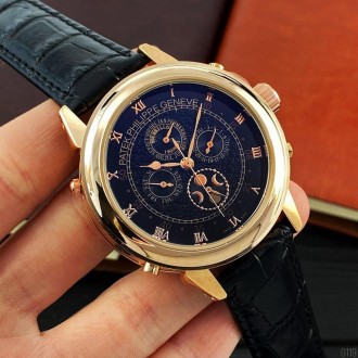 Patek Philippe Grand Complications 5002 Sky Moon Black-Gold-Black. . фото 3