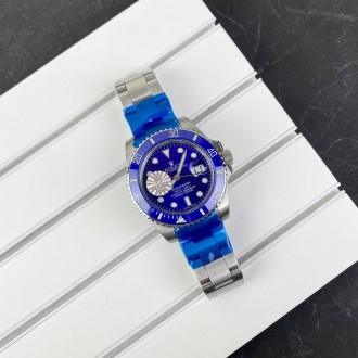 Часы Rolex Submariner AAA Date Silver-Blue. . фото 2