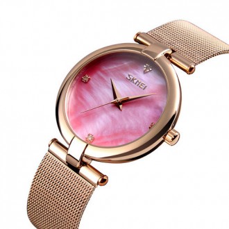 Часы Skmei 9177 Cuprum-Pink 
Отправка по всей Украине "новой почтой"
 Очень удоб. . фото 3