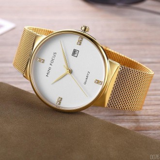 Часы Mini Focus MF0181G Gold-White 
Отправка по всей Украине "новой почтой"
 Оче. . фото 9