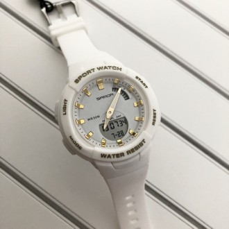 Часы Sanda 6005 White-Gold 
Отправка по всей Украине "новой почтой"
 Очень удобн. . фото 3