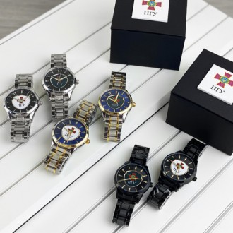 Часы Chronte с логотипом НГУ Silver-Black-White 
Отправка по всей Украине "новой. . фото 4