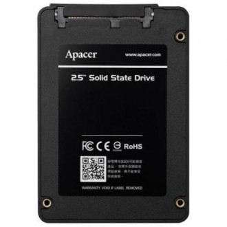 Накопитель SSD 2.5" 480GB Apacer (AP480GAS340G-1) позиционируется как компактное. . фото 6