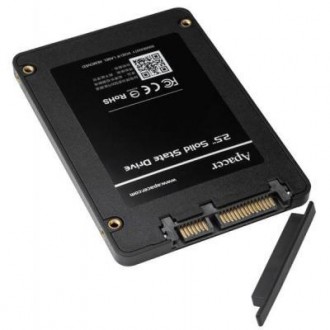 Накопитель SSD 2.5" 480GB Apacer (AP480GAS340G-1) позиционируется как компактное. . фото 5