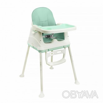 Детский стульчик для кормления Bestbaby SK-002 Aquamarine. . фото 1