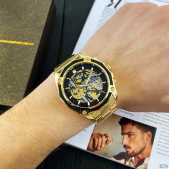 Часы Forsining 8130 Gold-Black 
Отправка по всей Украине "новой почтой"
 Очень у. . фото 3