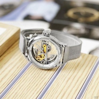 Часы Forsining 019 All Silver Diamonds 
Отправка по всей Украине "новой почтой"
. . фото 4