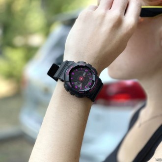 Часы Casio Baby-G GA-110 Black-Red 
Отправка по всей Украине "новой почтой"
 Оче. . фото 3