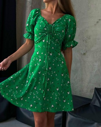 Платье
Ткань: софт Турция
Цвет: синий, зеленый
Размеры: 42-44, 44-46. . фото 3