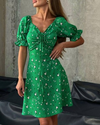 Платье
Ткань: софт Турция
Цвет: синий, зеленый
Размеры: 42-44, 44-46. . фото 7