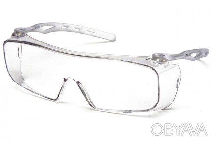 Защитные очки Cappture от Pyramex (США) цвет линз прозрачный; материал линз поли. . фото 1