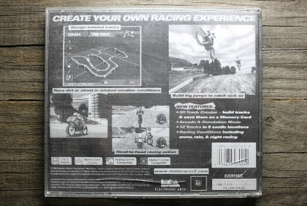 Moto Racer 2 | Sony PlayStation 1 (PS1) 

Диск с игрой для приставки Sony Play. . фото 3