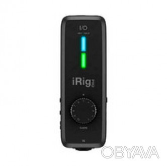 Внешний цифровой аудиоинтерфейс IK Multimedia iRig Pro I/O — универсальное. . фото 1