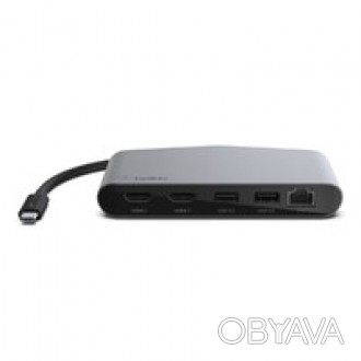 USB-C Хаб Belkin Thunderbolt™ 3 Dock Mini HD для MacBoook дает возможность. . фото 1
