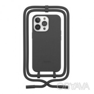Woodcessories Crossbody Case Black для iPhone 13 Pro — экологичный чехол 2. . фото 1