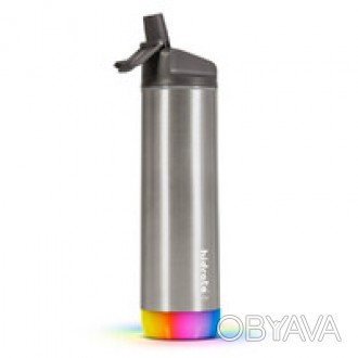 Умная бутылка для воды HidrateSpark Steel — Insulated Stainless Steel Blue. . фото 1