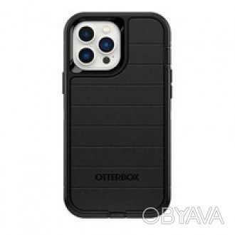 Противоударный чехол Otterbox Defender Pro Black для iPhone 13 Pro Max | 12 Pro . . фото 1