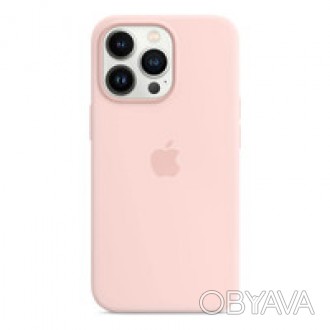 Силиконовый чехол iLoungeMax Silicone Case MagSafe Chalk Pink для iPhone 13 Pro . . фото 1
