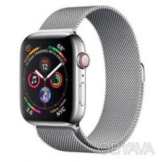 Купите б/у Apple Watch Series 4 44mm GPS+LTE Stainless Steel Case (MTV42) в наше. . фото 1