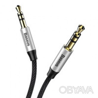 Акустический кабель Baseus Yiven Audio Cable 3.5mm AUX (1m) — надежный и п. . фото 1