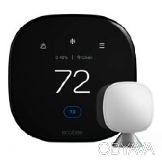 Умный термостат Ecobee Smart Premium Black — современное устройство.. . фото 1
